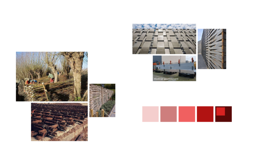 Vlechtwerk gevel Zeewolde